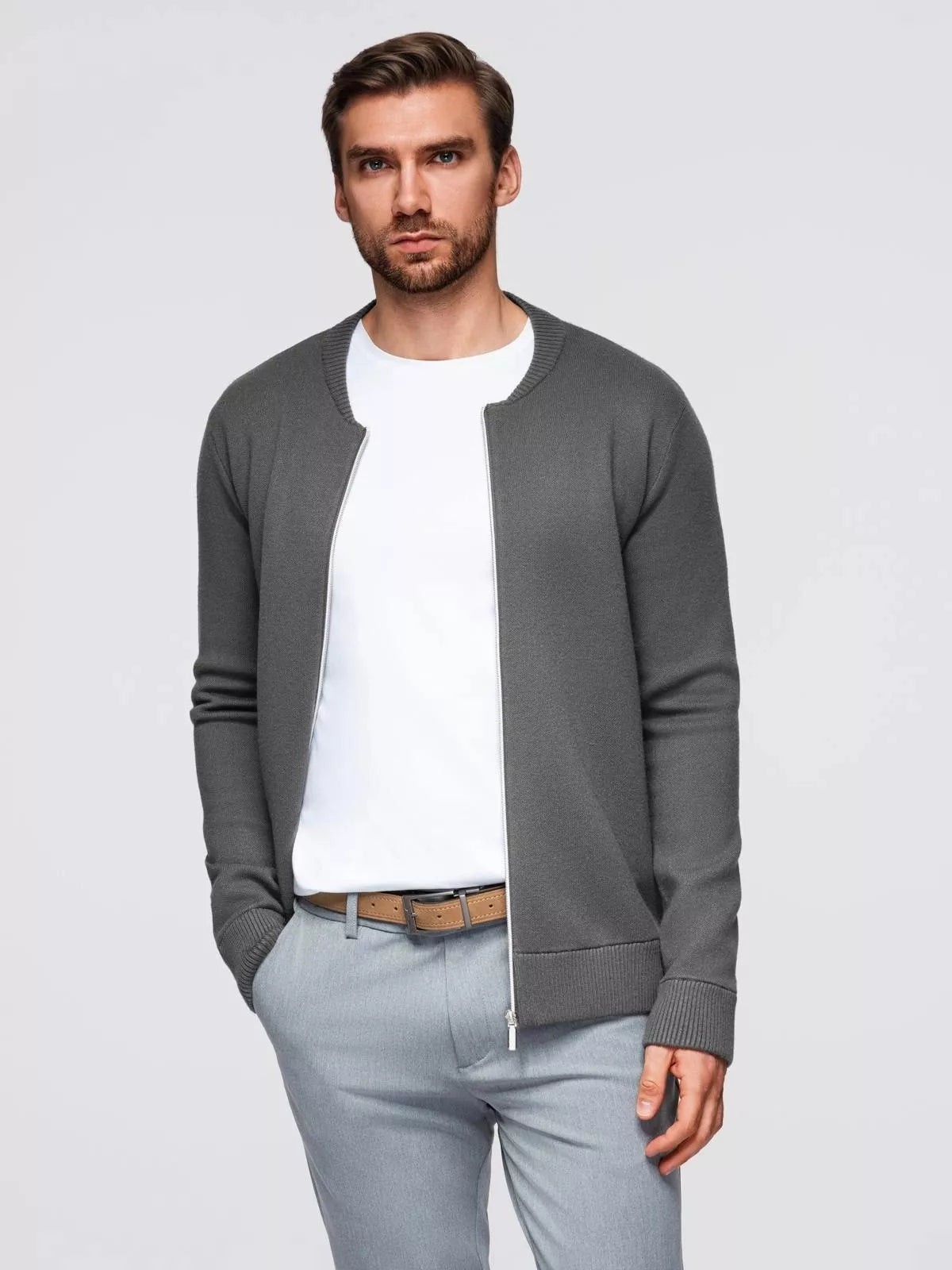 Men's gray sweater Airin