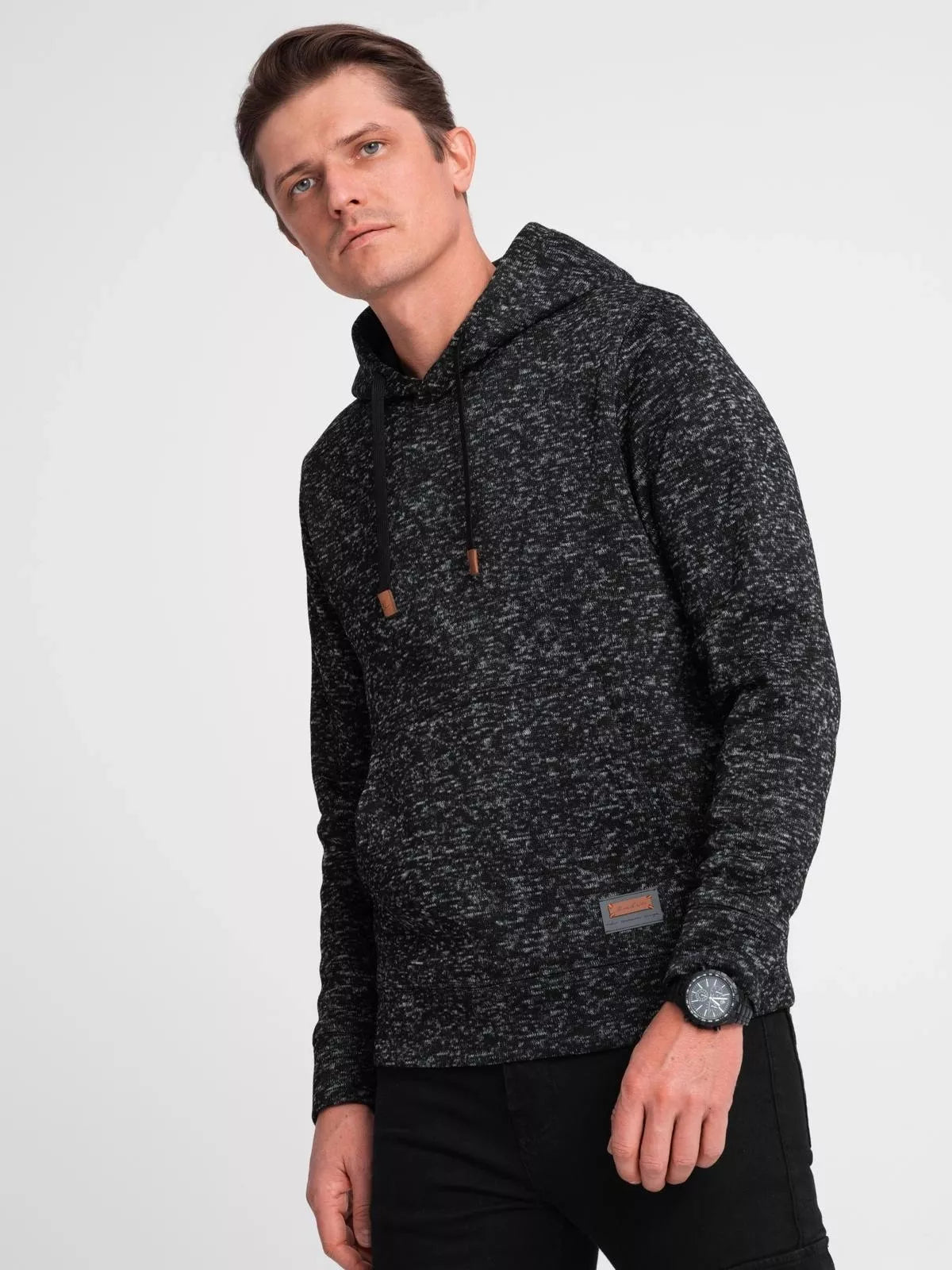 Men's dark gray hoodie One