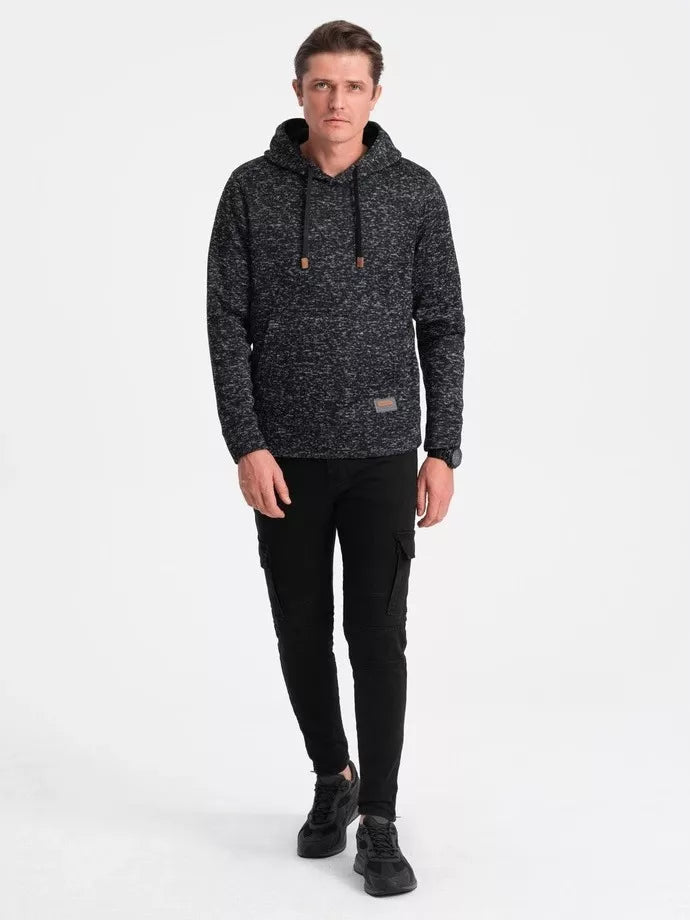 Men's dark gray hoodie One