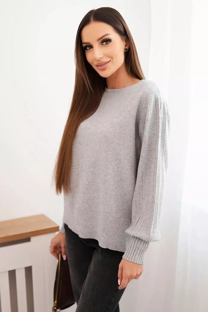 Women's gray sweater Biank