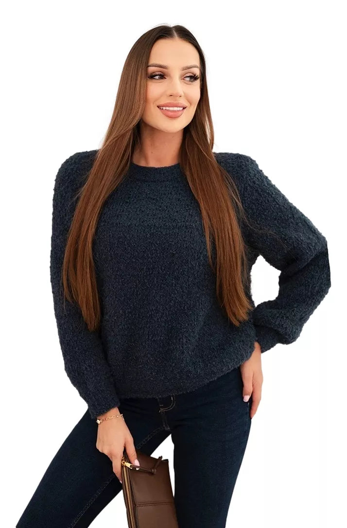 Women's dark blue sweater Kaja