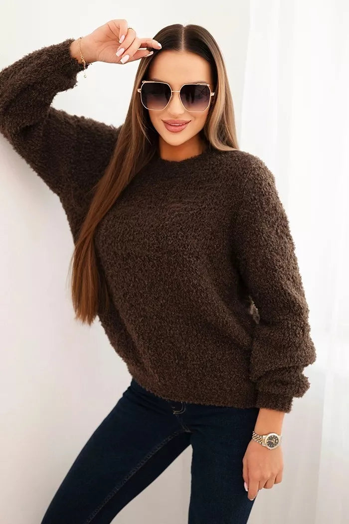 Women's brown sweater Kaja