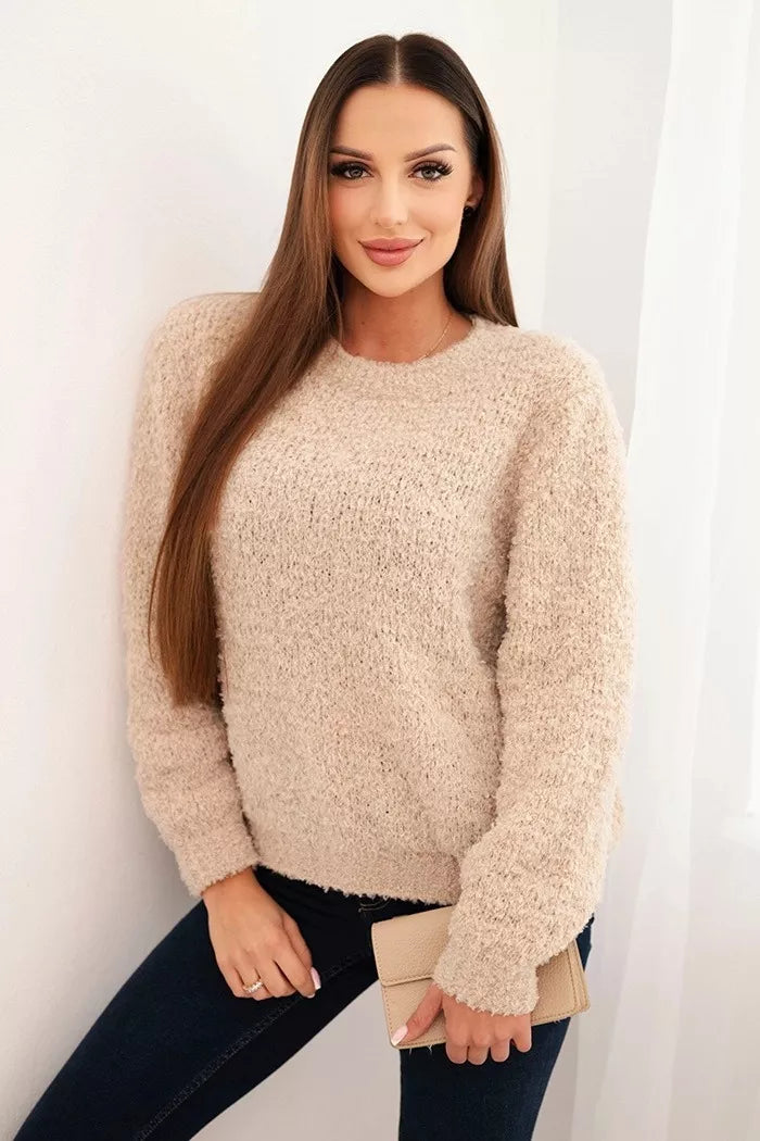 Women's brown sweater Kaja
