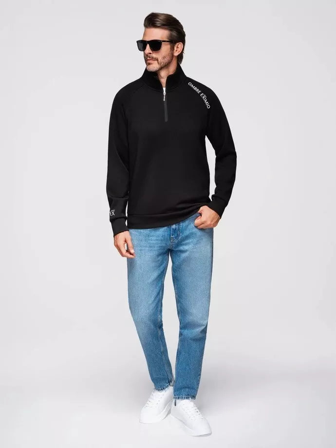 Men's black sweater Exim