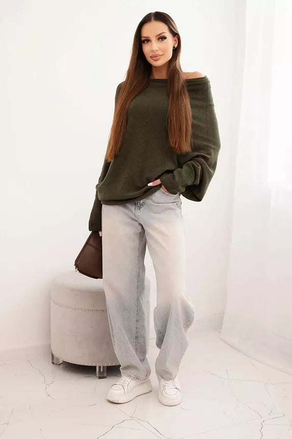 Women's khaki sweater Anit