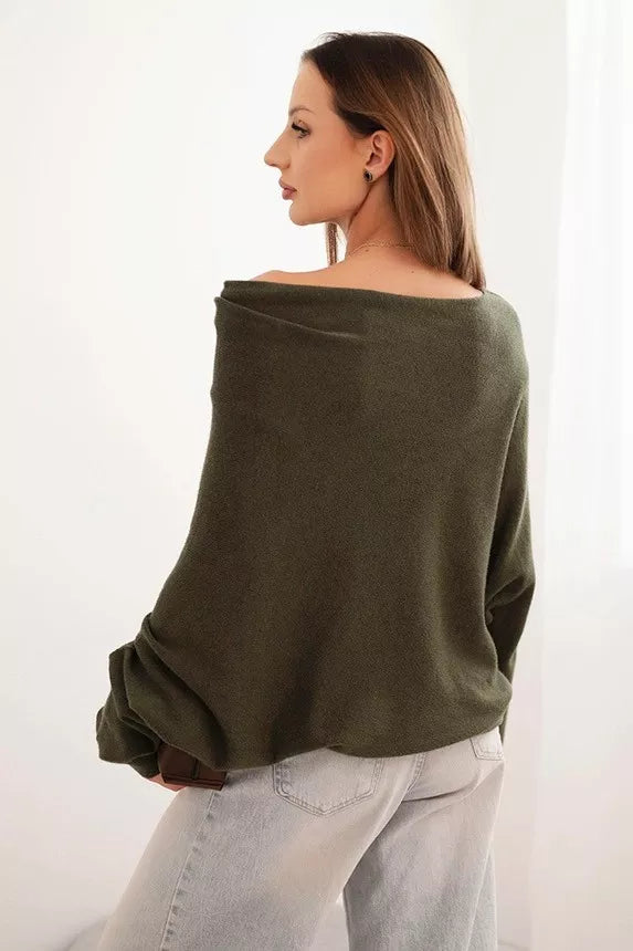 Women's khaki sweater Anit