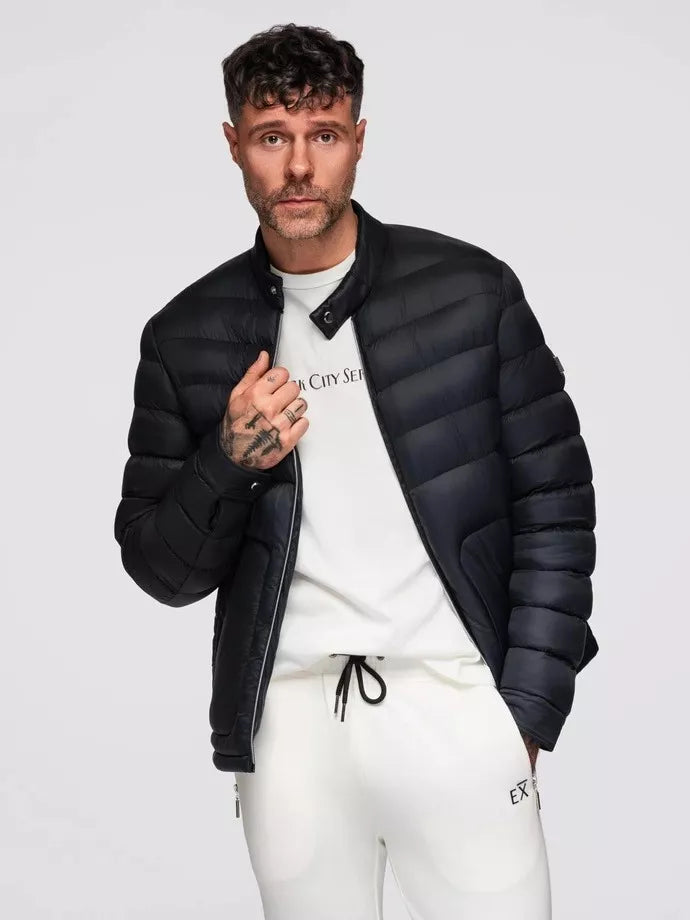 Men's black jacket Garin