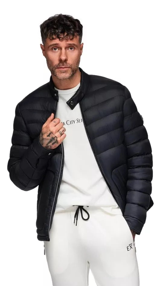 Men's black jacket Garin