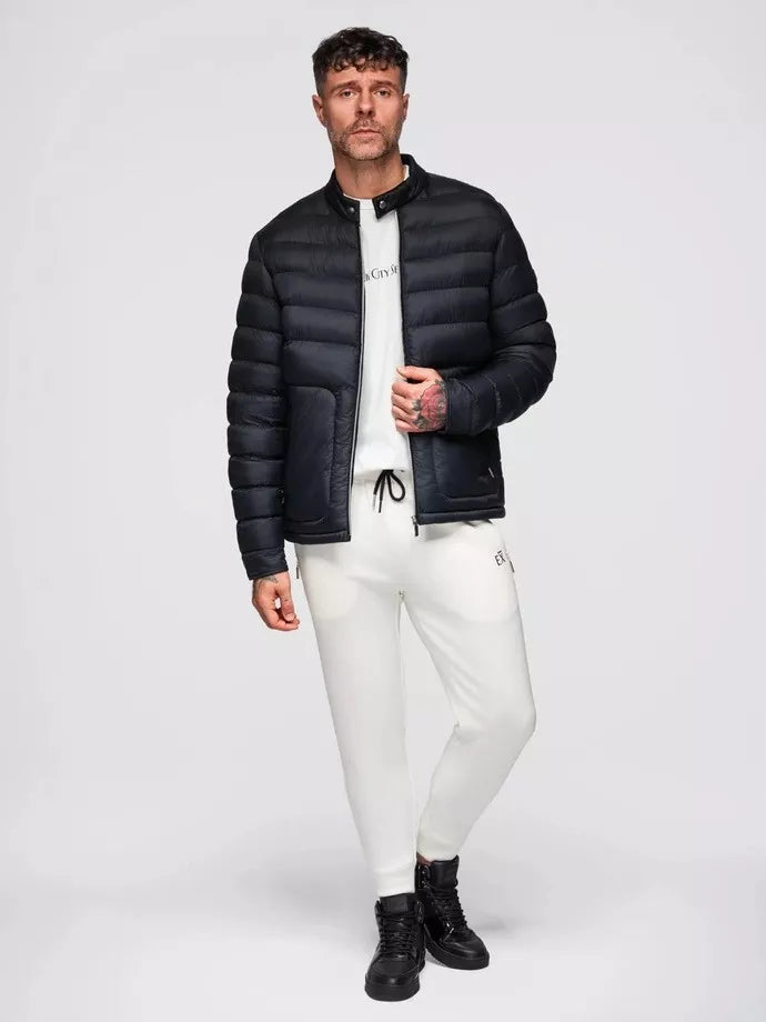 Men's black jacket Garin