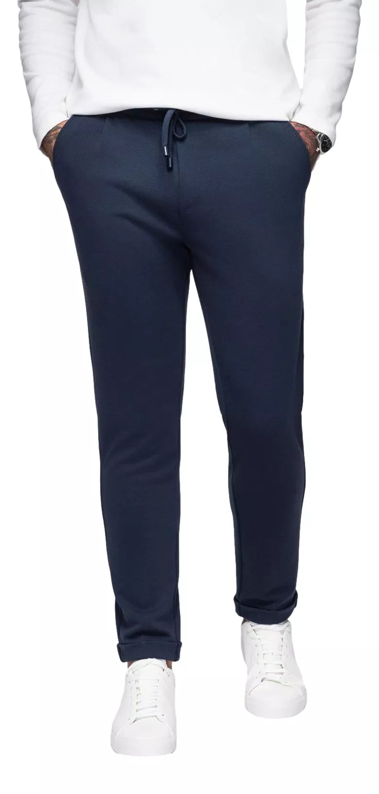 Men's dark blue pants Sence