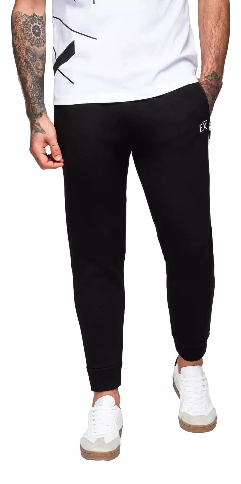 Men's black casual pants Imek