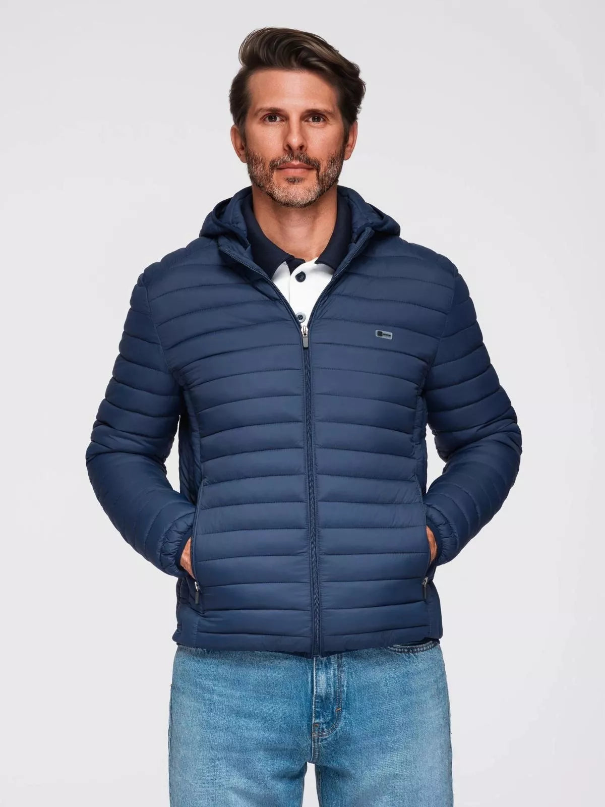 Men's navy blue Bond jacket