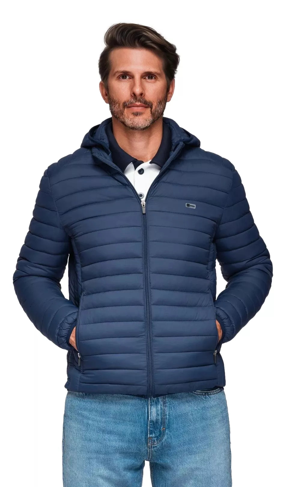 Men's navy blue Bond jacket