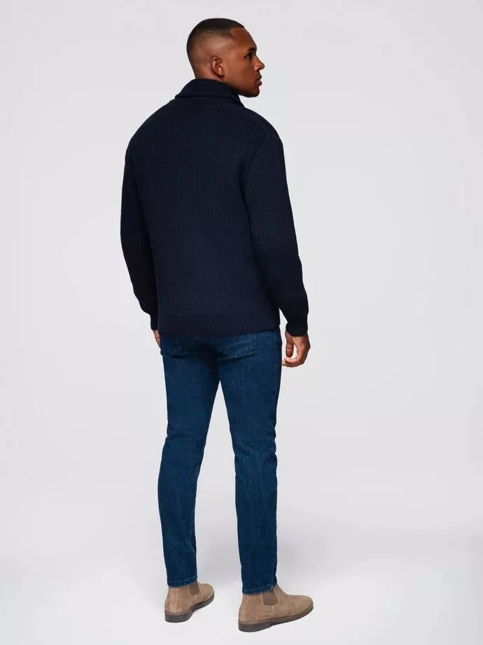 Men's navy blue sweater Roy