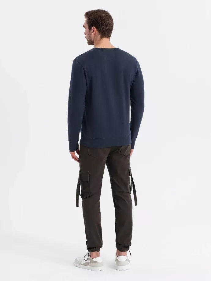 Men's navy blue sweater Anum