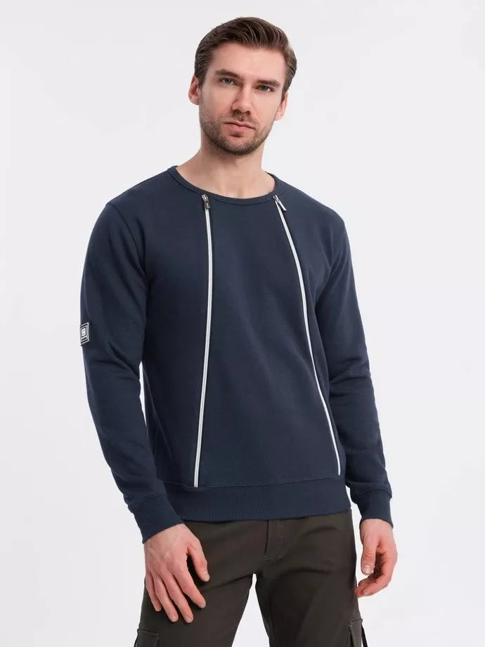 Men's navy blue sweater Anum