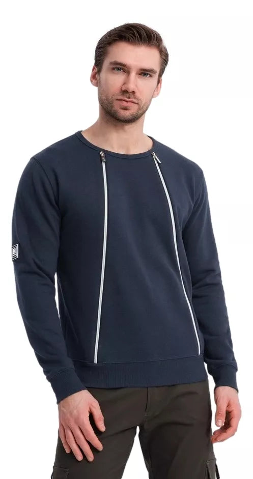 Men's navy blue sweater Anum