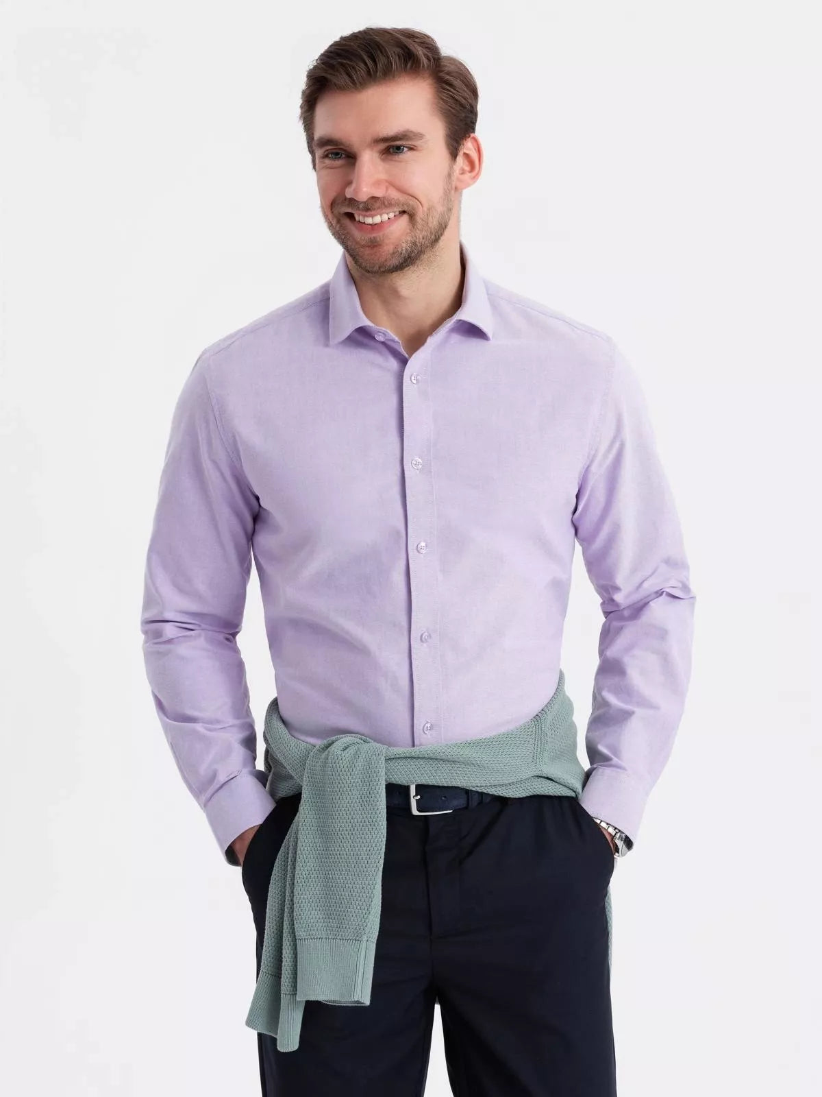Men's purple shirt Adrian