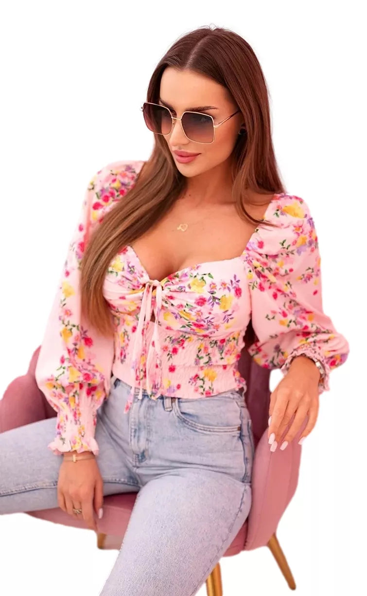 Women's pink blouse Doni
