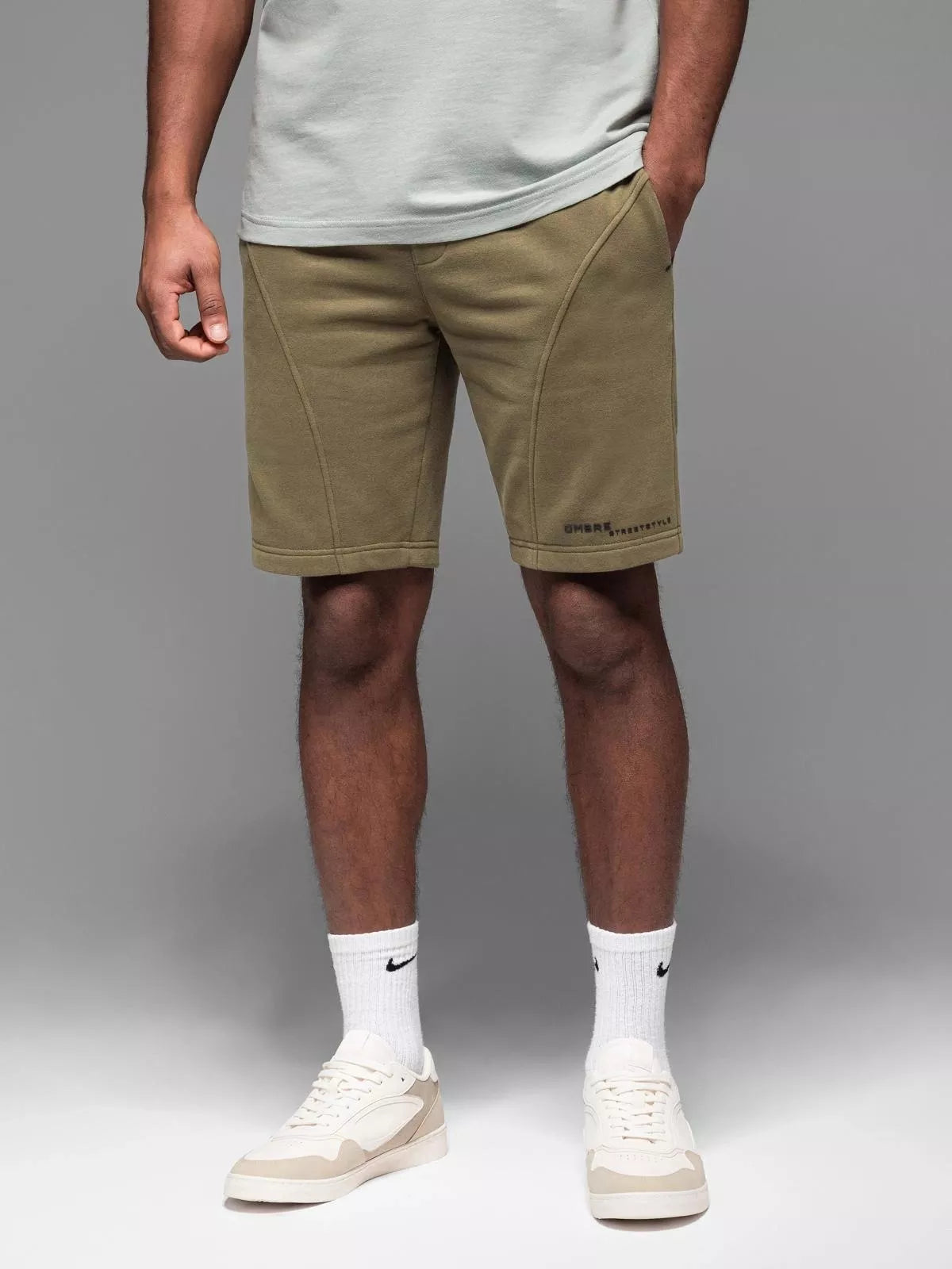 Men's khaki shorts Sport