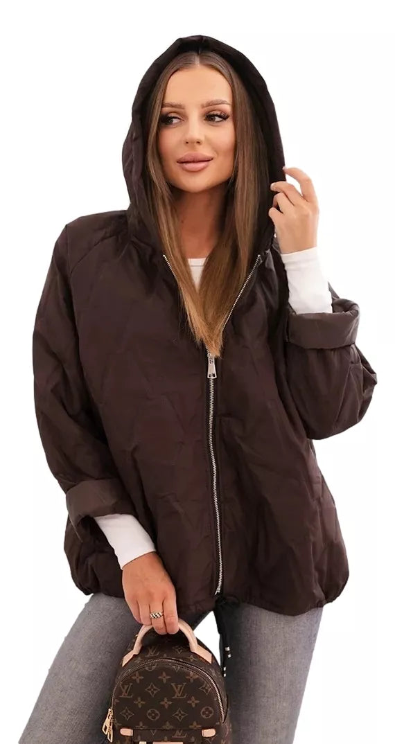 Women's dark brown sweater Evelin