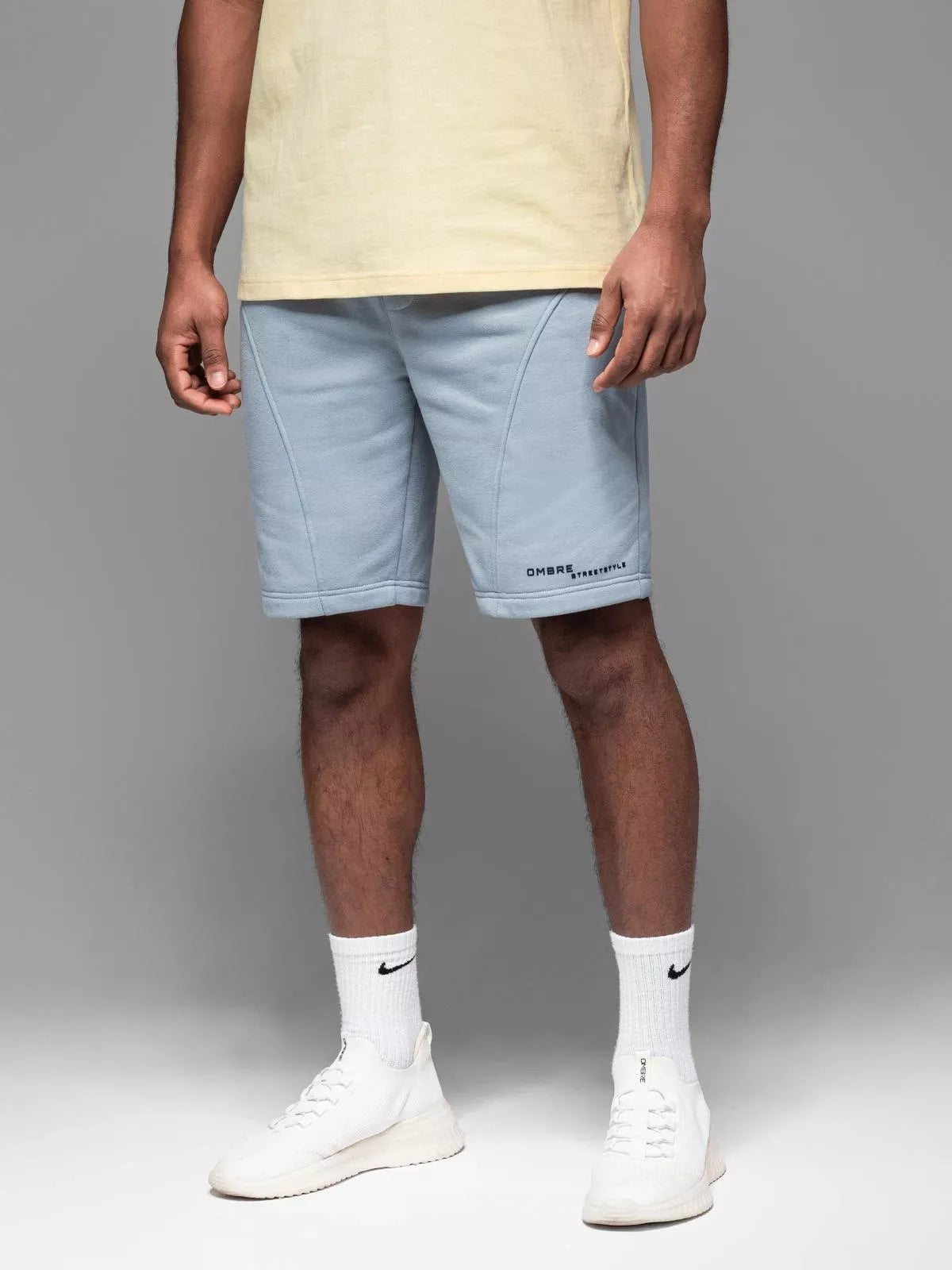 Men's light blue shorts Sport