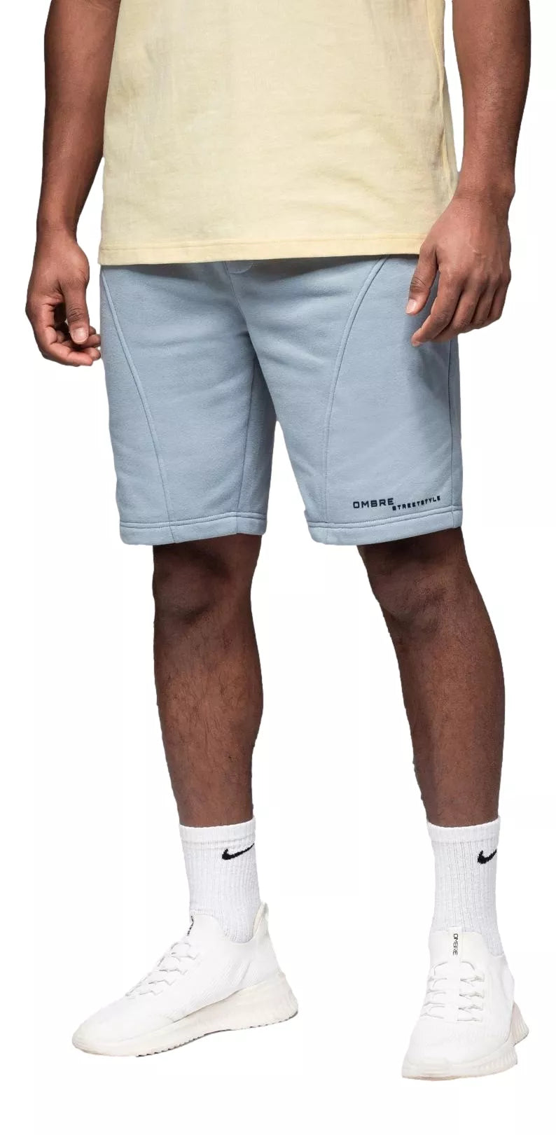 Men's light blue shorts Sport