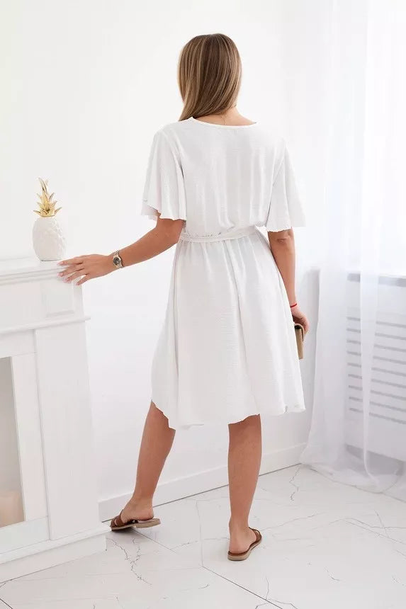 Women's white dress Orbit 