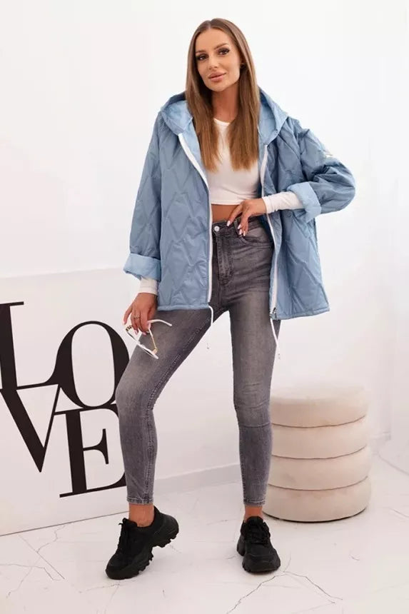 Women's light blue sweater Evelin