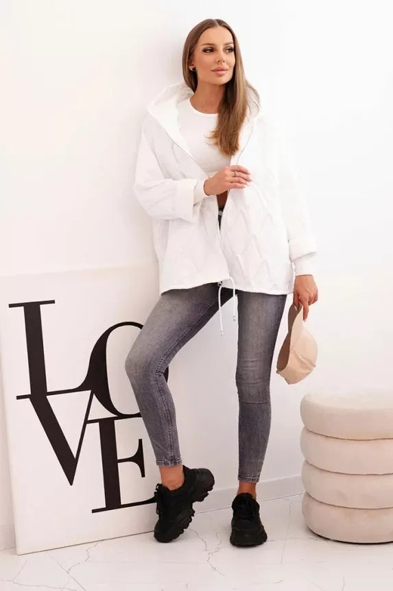 Women's white sweater Evelin