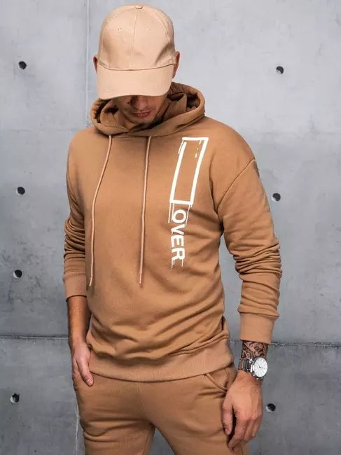 Men's brown suit Over