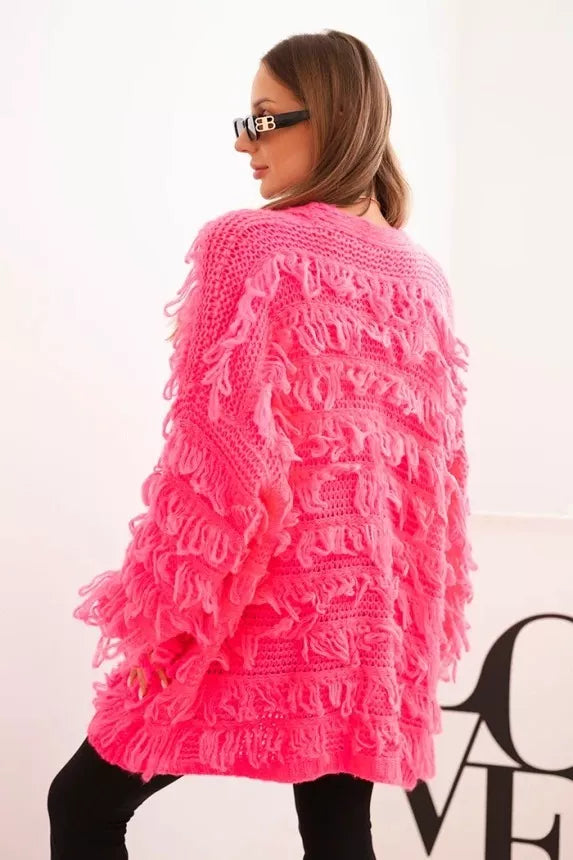Women's pink cardigan Uma