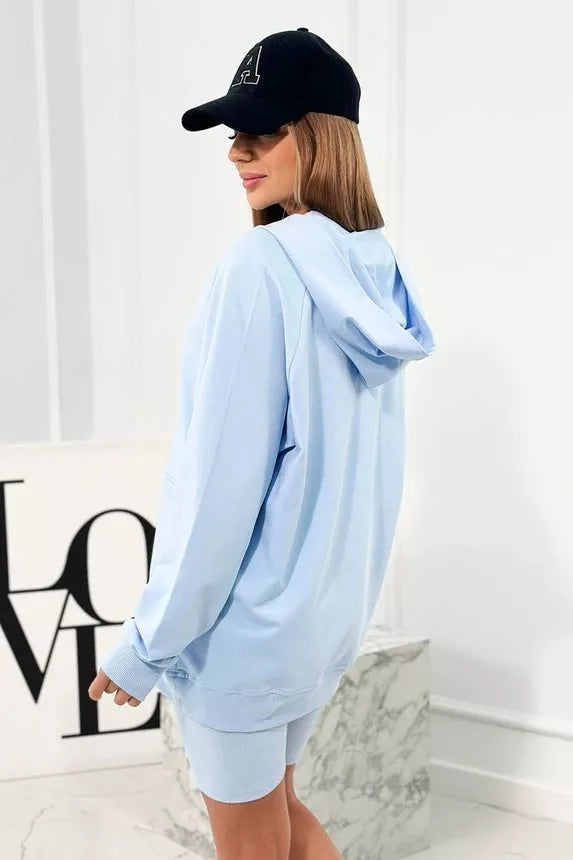 Women's blue 3-piece Kimi set.