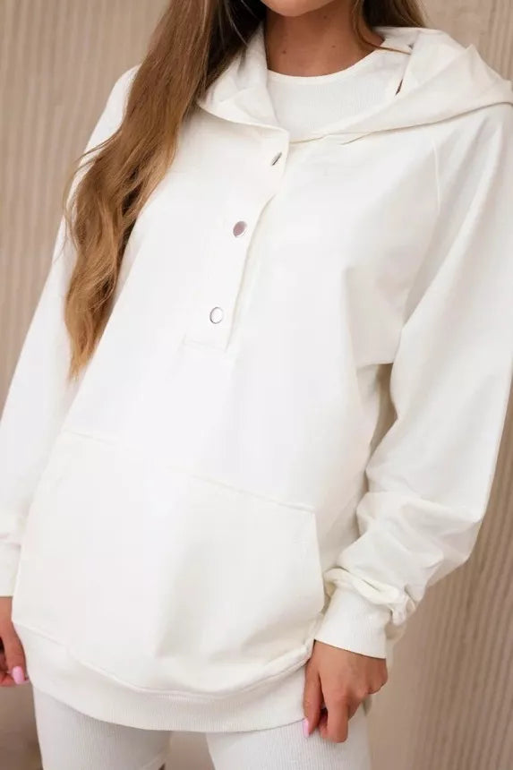 Women's white 3-piece Kimi set.