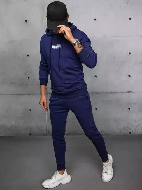 Men's dark blue suit Ramy