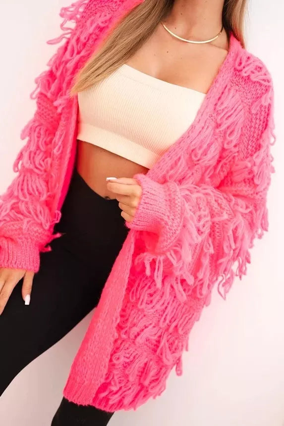 Women's pink cardigan Uma