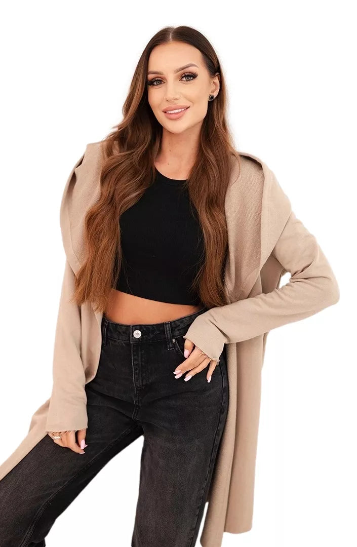 Women's brown hoodie Alison