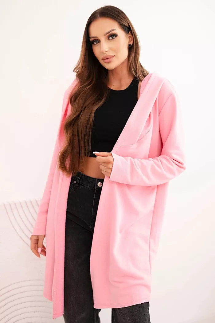 Women's light pink hoodie Alison