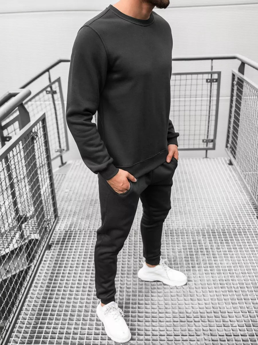 Black men's tracksuit Vitol