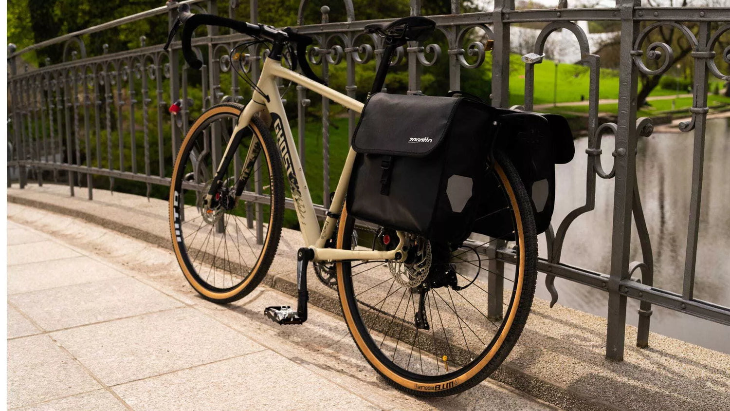 Double bicycle bag Double