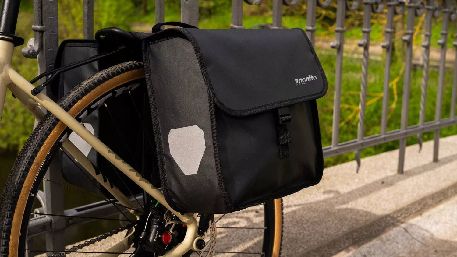 Double bicycle bag Double