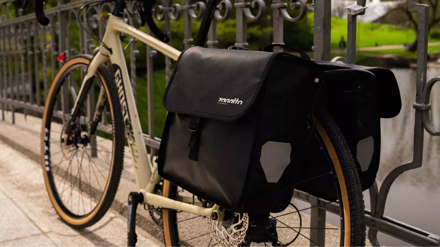 Double bicycle bag Double