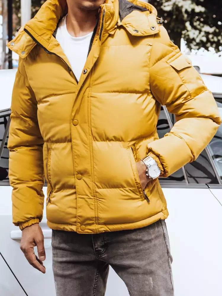 Yellow men's jacket Kido