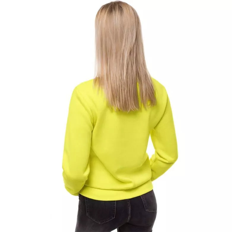 Yellow women's hoodie No drama Llama