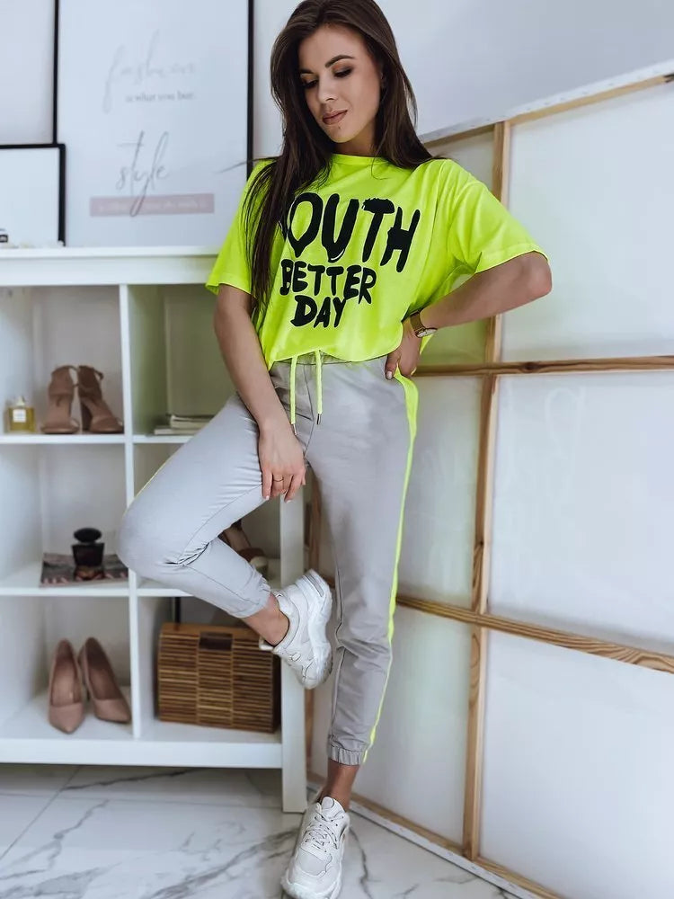 Yellow women's set YOUTH - Sale