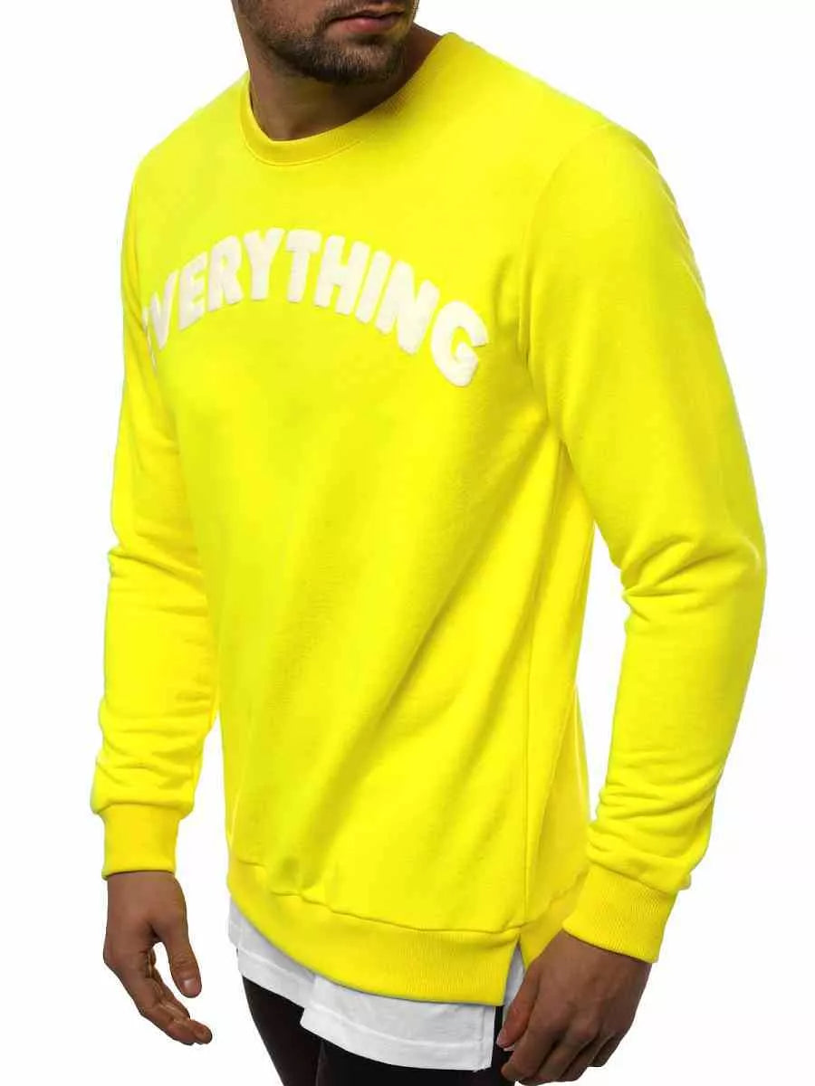 Yellow men's sweater Ever