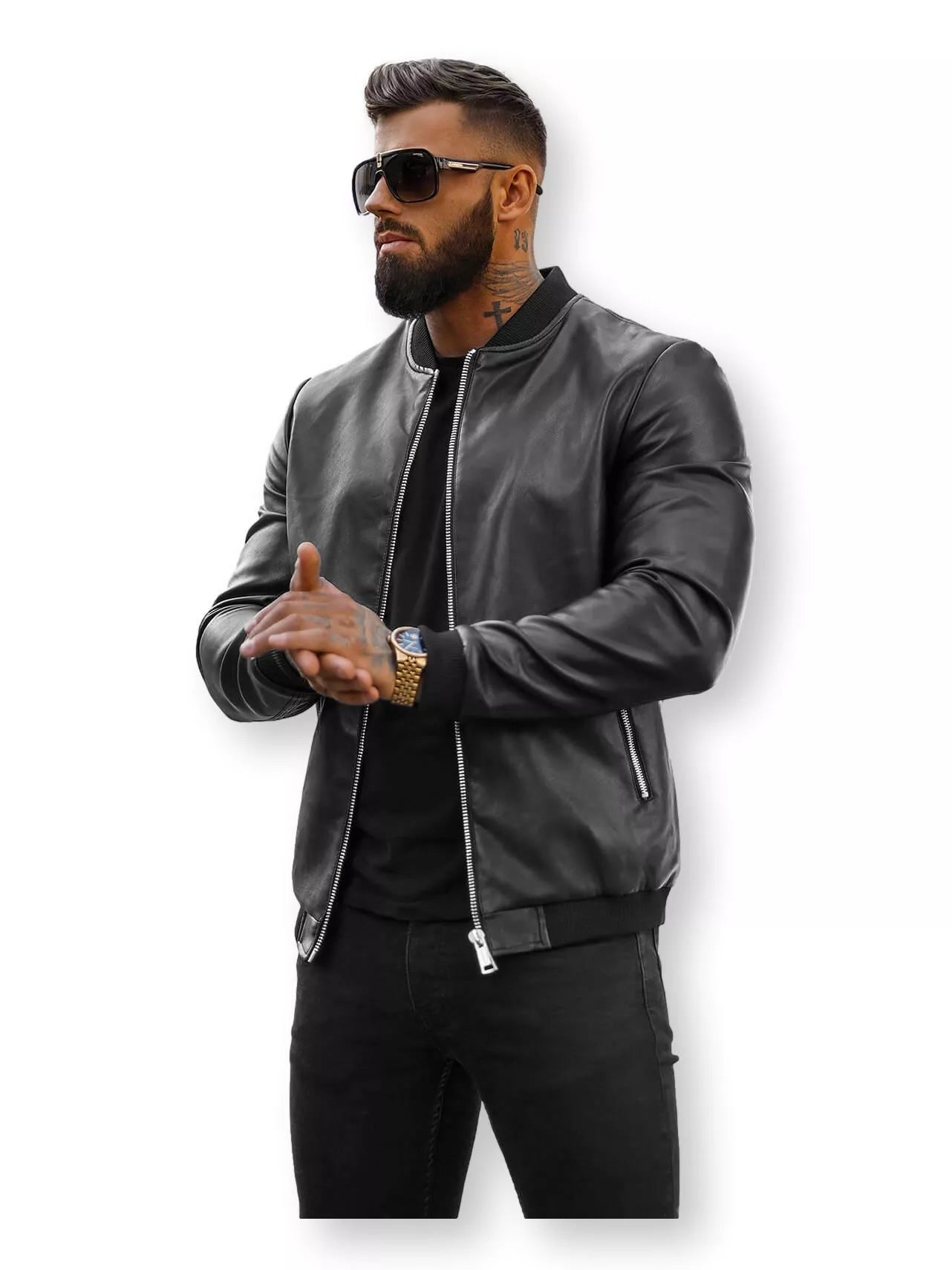 Eco leather jacket Filer