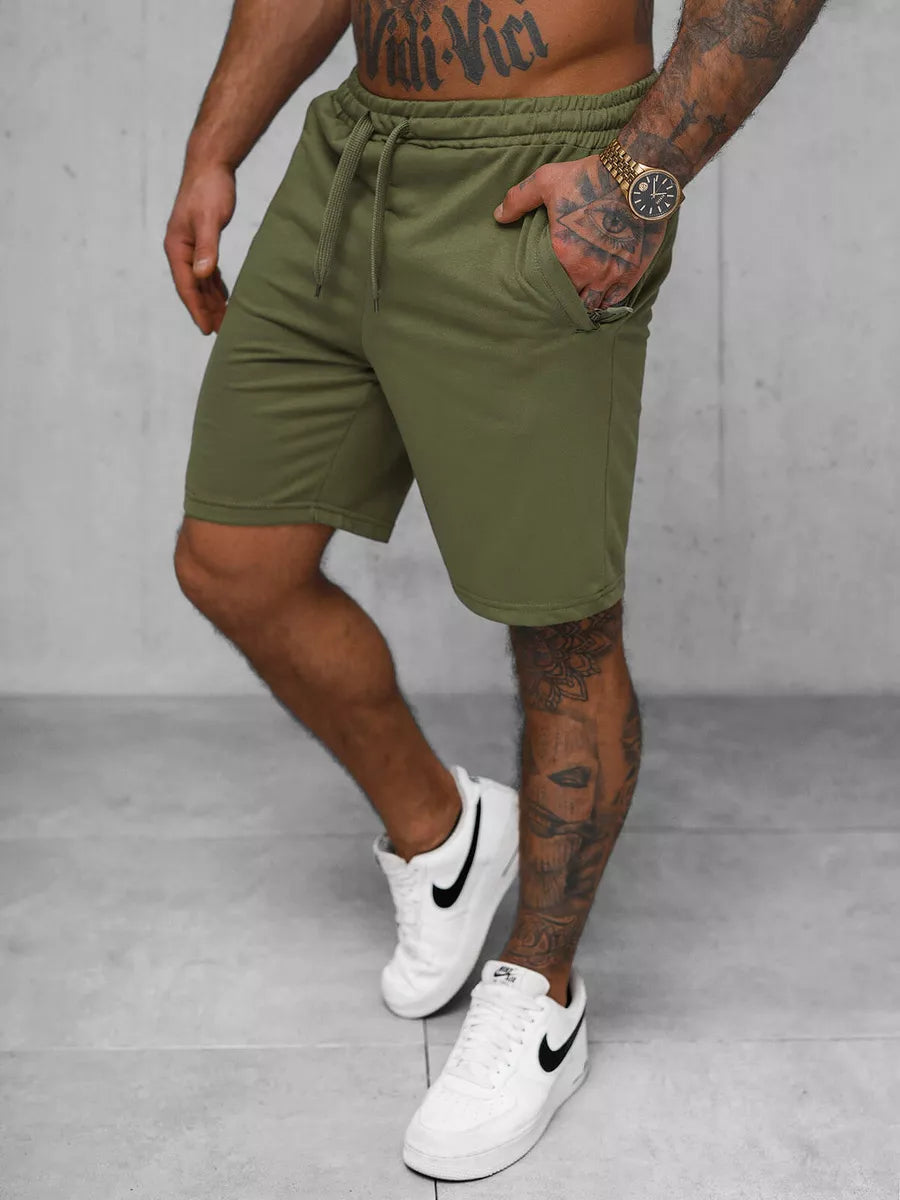 Men's khaki shorts Emir