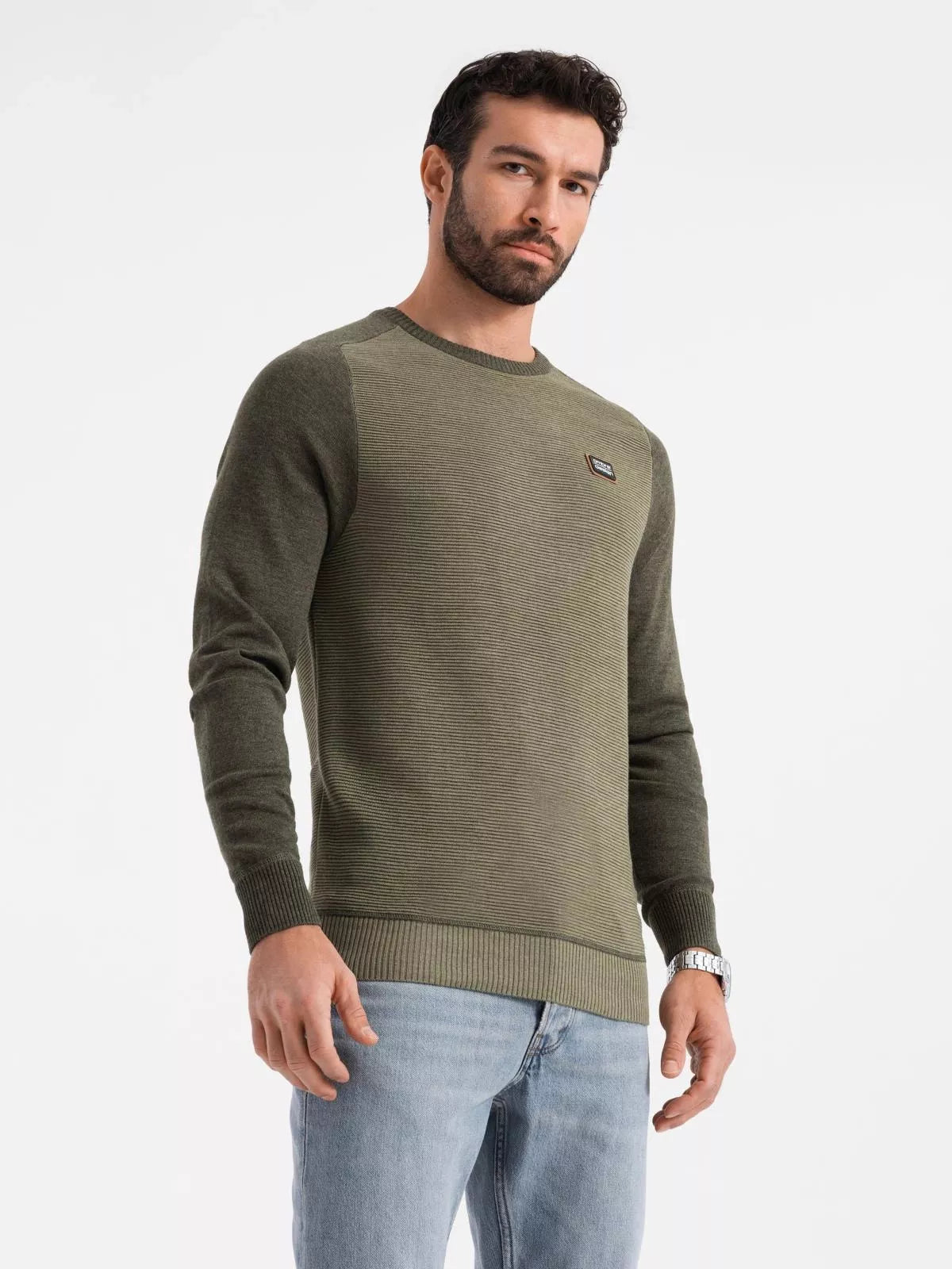 Men's khaki sweater Rox