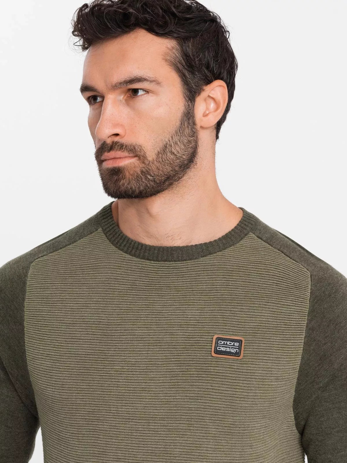 Men's khaki sweater Rox